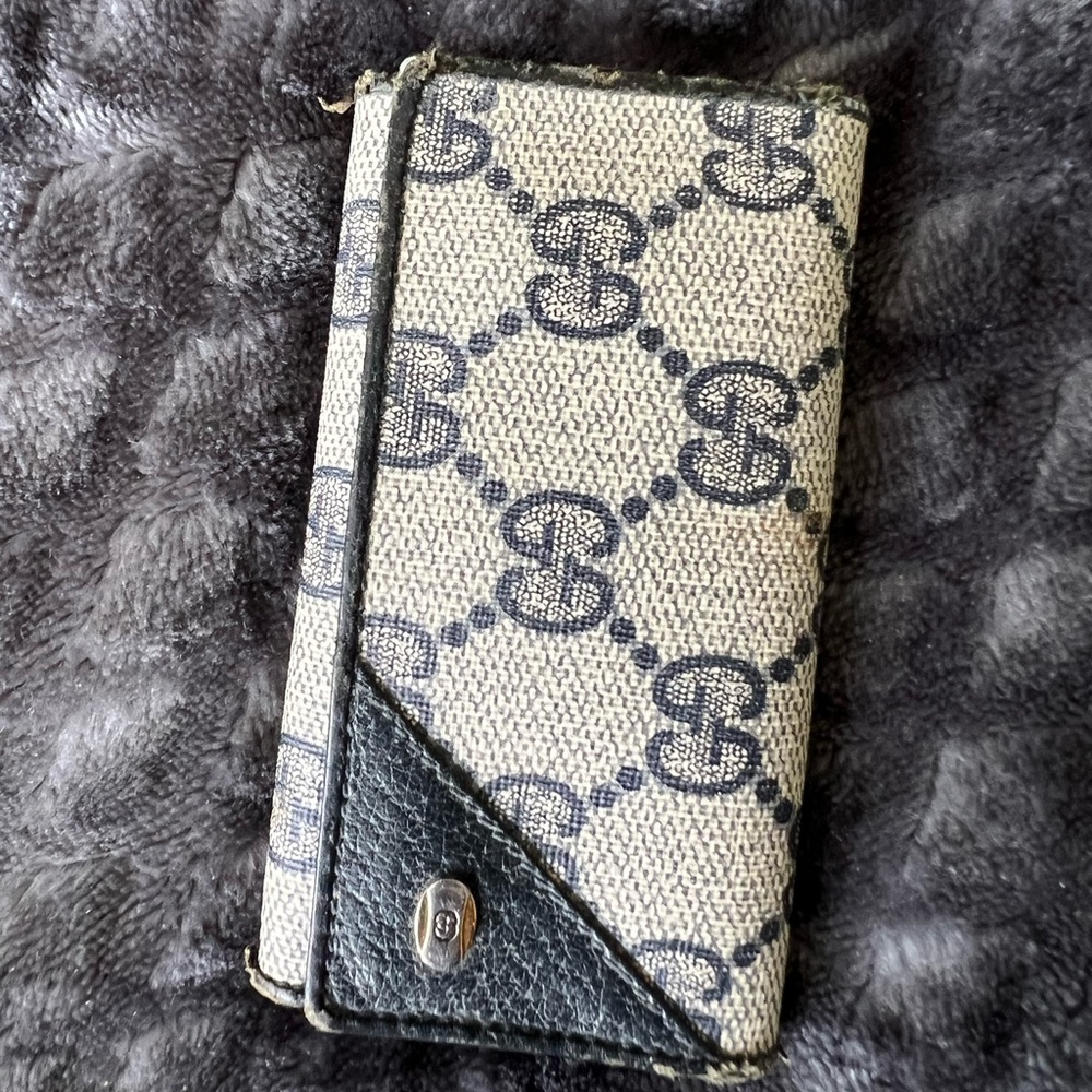 GUCCI GG Key holder 4/6 Rings  Authentic Vintage